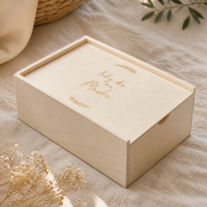 Caja Recuerdos Madera