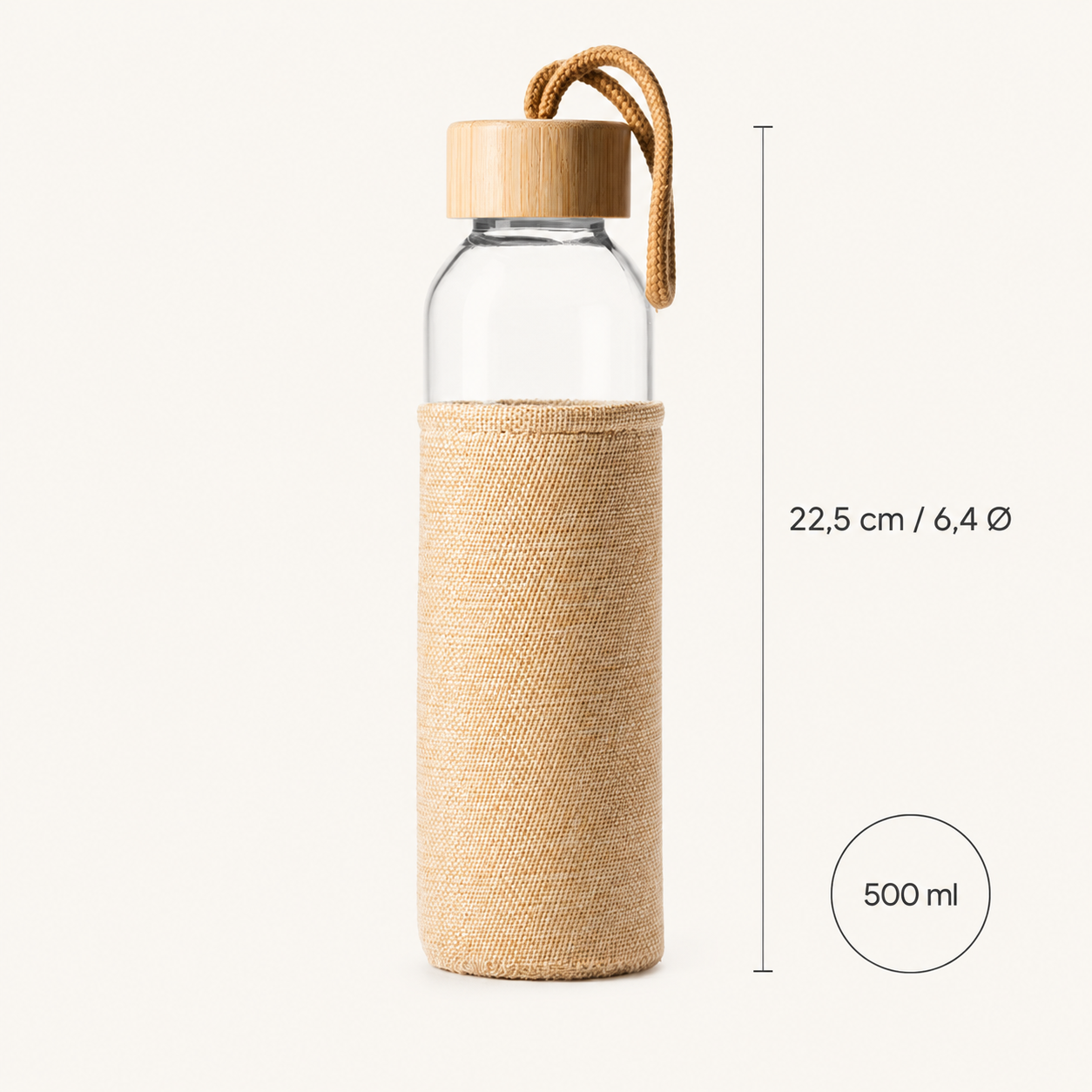 Botella Cristal Yute - Imagen 5