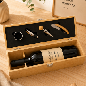 Estuche Botella Set de Vino