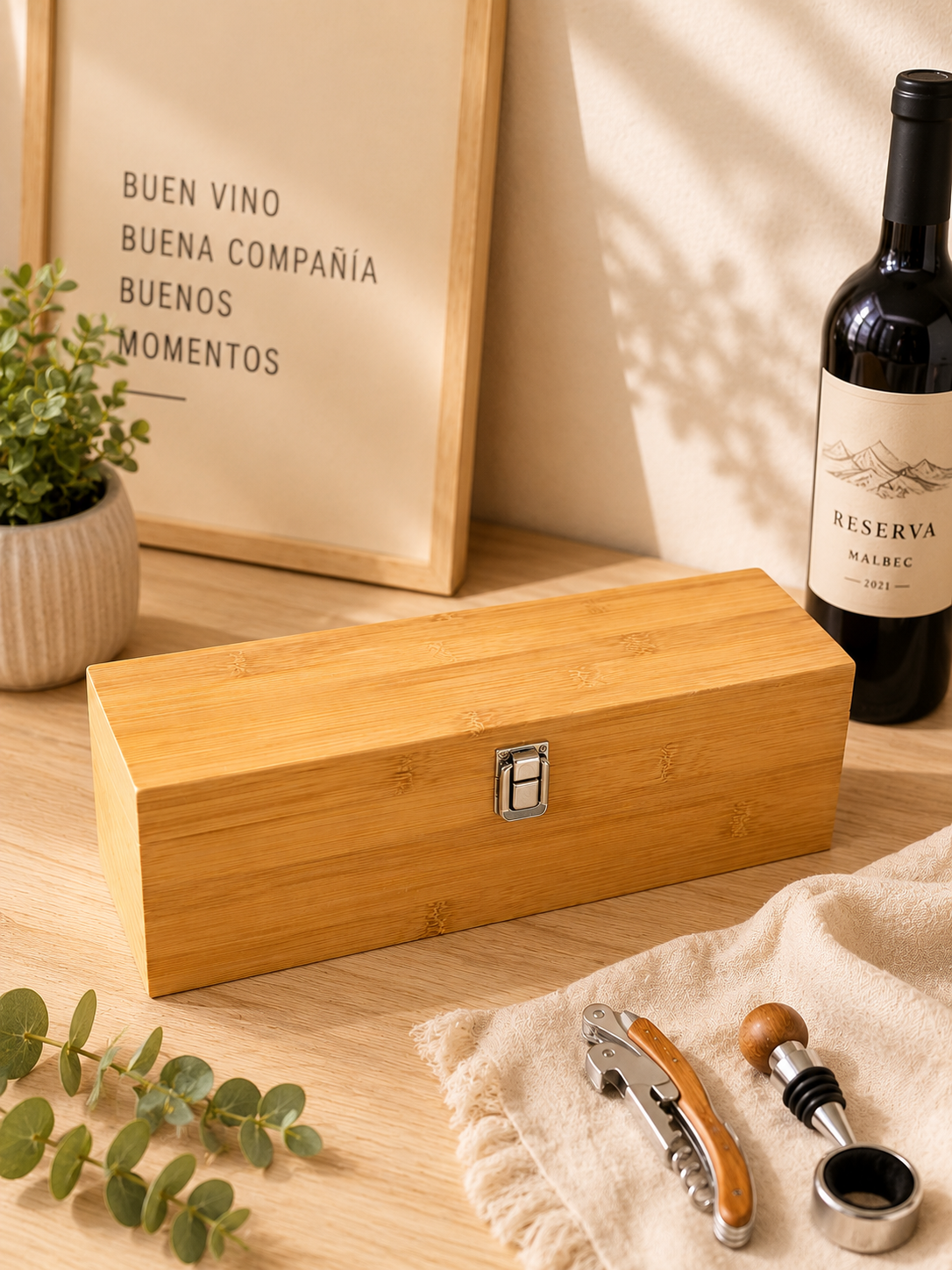 Estuche Botella Set de Vino - Imagen 2
