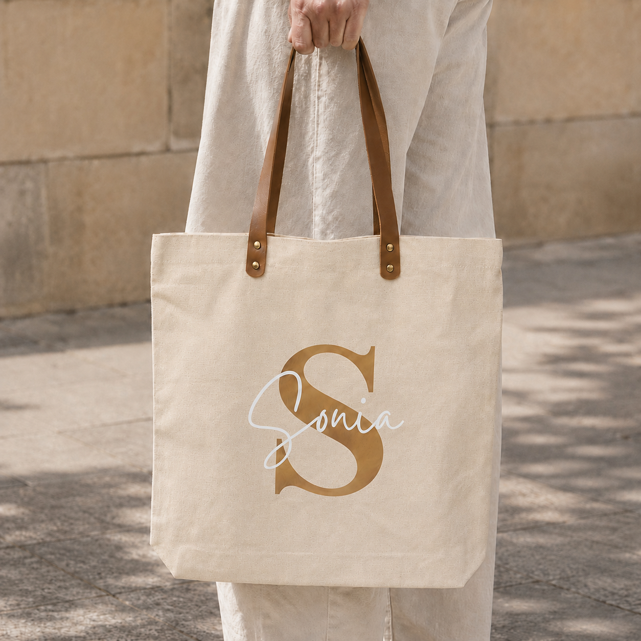 Tote Bag Asas Cuero - Imagen 3