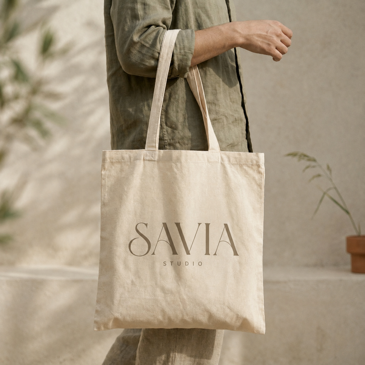 Tote Bag Algodón Natural 6oz - Imagen 3