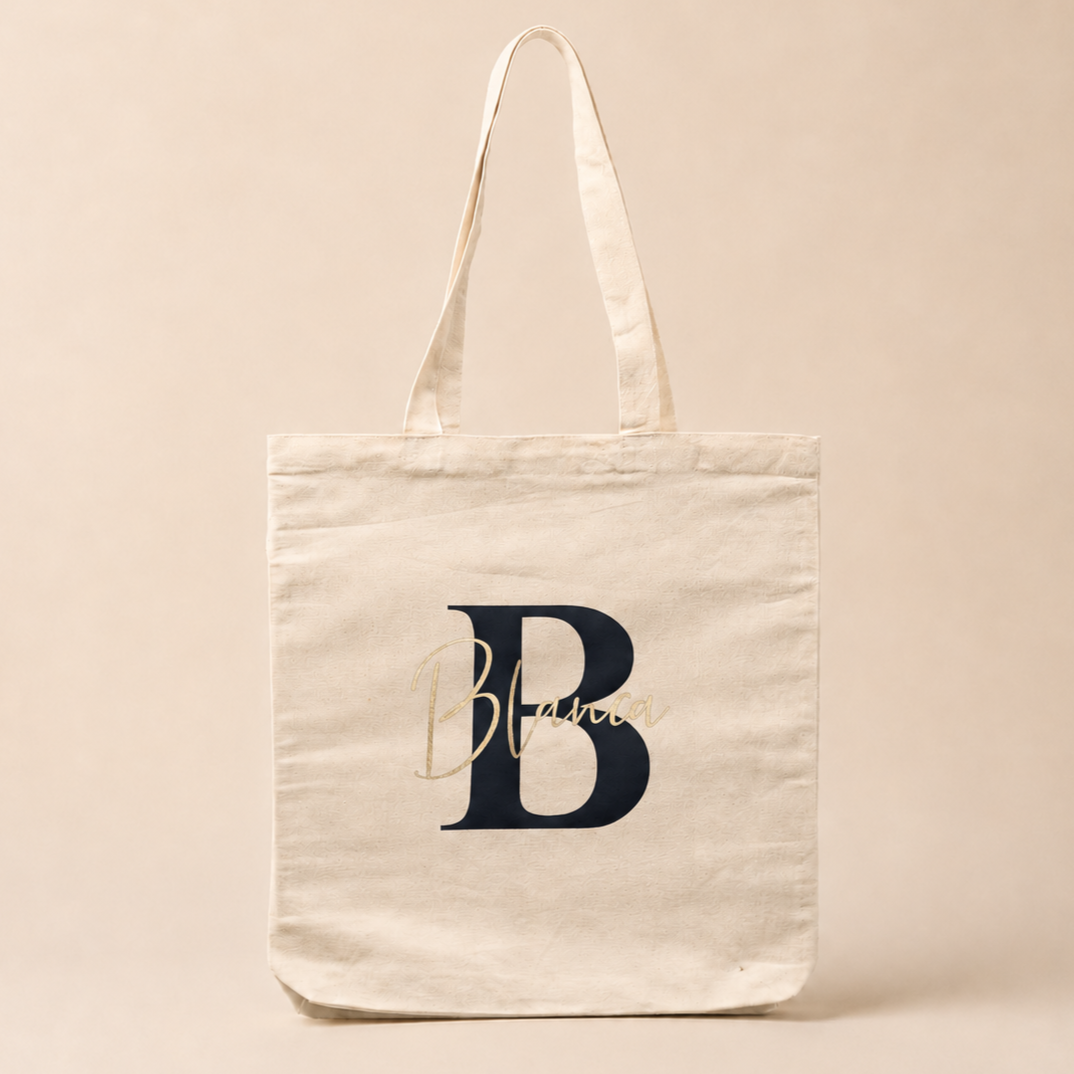 Tote Bag Algodón Natural 8oz